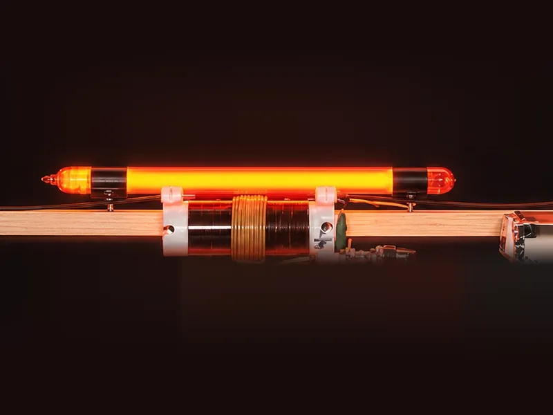 SSQ-PT2 Compact Neon Plasma Tube - Sacred Geometry