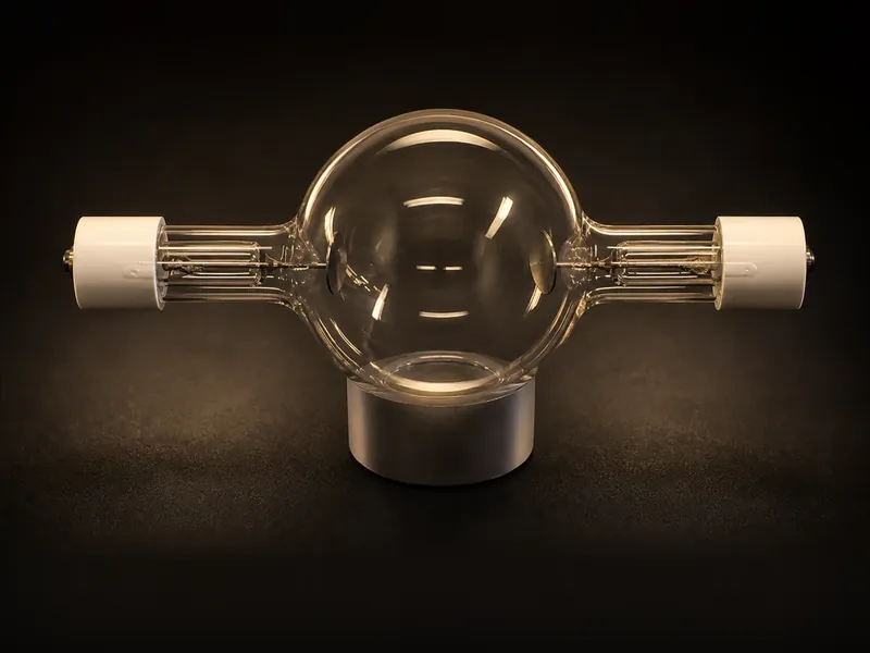 1939-Style 5-Inch Phanotron Plasma Tube - Sacred Geometry