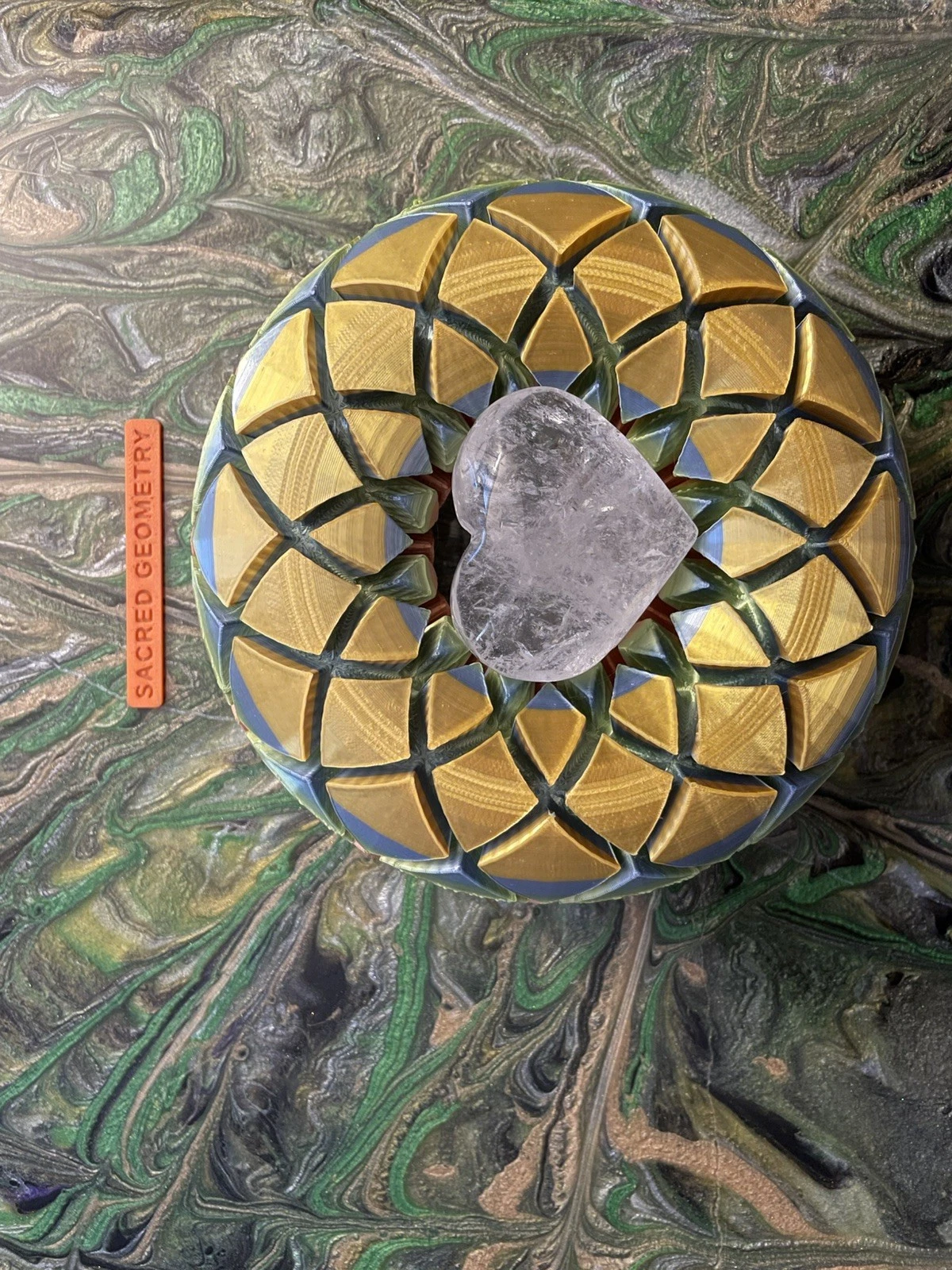 6” SG RC-6E Rodin Coil PEMF with a quartz crystal lined core. MULTI-TONE - Image 2