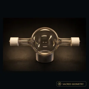 1939-Style 5-Inch Phanotron Plasma Tube - Sacred Geometry