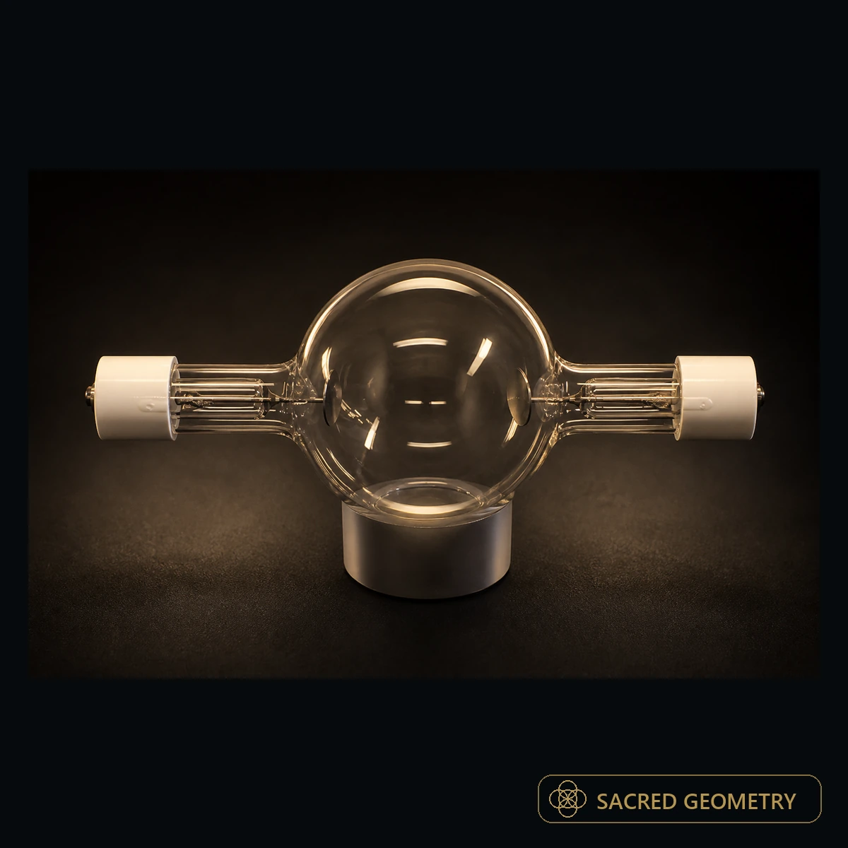 1939-Style 5-Inch Phanotron Plasma Tube - Sacred Geometry