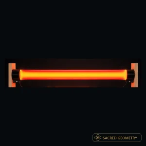 SSQ-BAT High-Power Neon Plasma Tube - Sacred Geometry