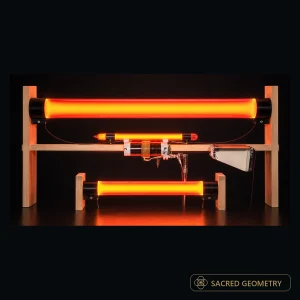 SSQ-PST Portable Neon Plasma Tube - Sacred Geometry
